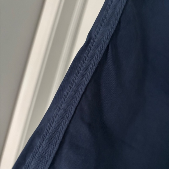 QUINCE Navy Organic Stretch Cotton Twill Girlfriend Chino Pants NWT size 26 - Picture 10 of 14